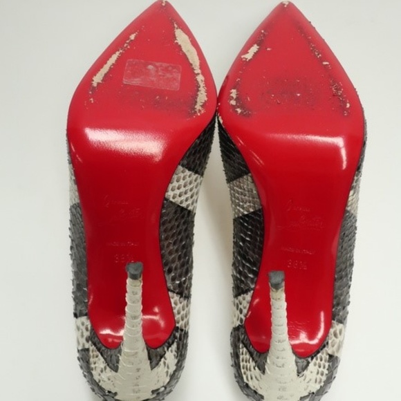 Christian Louboutin So Kate 120 Python Heel - Picture 6 of 7